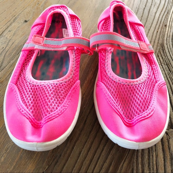 Water Shoes Shoes Pink Girls Water Shoes Adjustable Straps Sz 23
